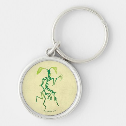 BOWTRUCKLE PICKETT Typography Graphic Keychain