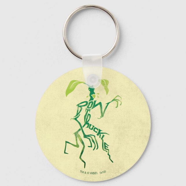 BOWTRUCKLE™ PICKETT™ Typography Graphic Keychain (Front)