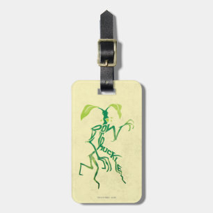 BOWTRUCKLE™ PICKETT™ Typography Graphic Luggage Tag