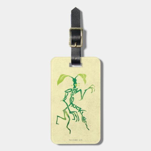 BOWTRUCKLE PICKETT Typography Graphic Luggage Tag