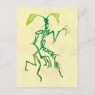 BOWTRUCKLE™ PICKETT™ Typography Graphic Postcard