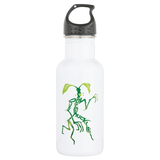 BOWTRUCKLE™ PICKETT™ Typography Graphic Stainless Steel Water Bottle (Front)