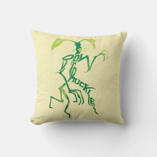 BOWTRUCKLE PICKETT Typography Graphic Throw Pillow