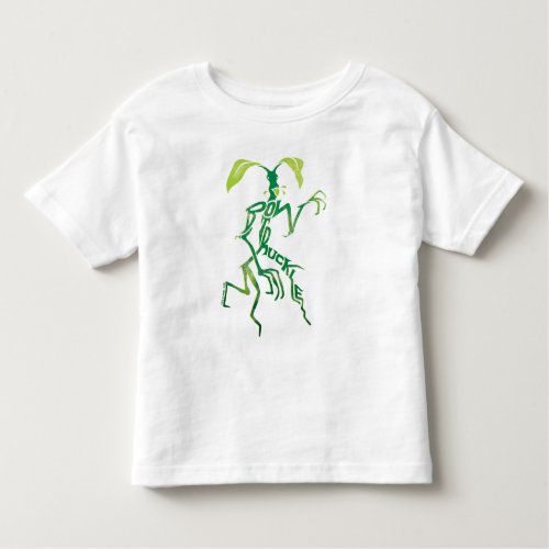 BOWTRUCKLE PICKETT Typography Graphic Toddler T_shirt