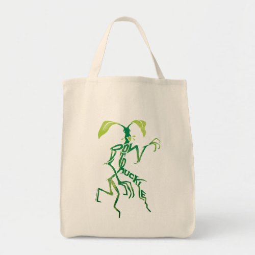 BOWTRUCKLE PICKETT Typography Graphic Tote Bag