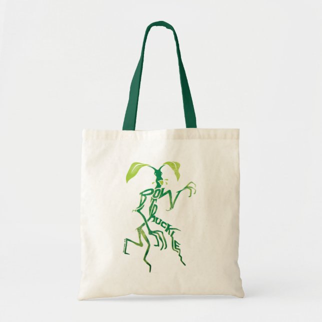 BOWTRUCKLE™ PICKETT™ Typography Graphic Tote Bag (Front)