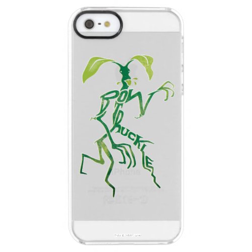 BOWTRUCKLE PICKETT Typography Graphic Clear iPhone SE55s Case