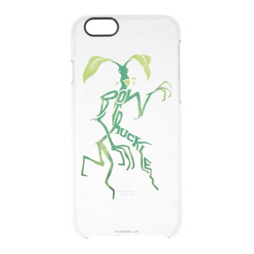 BOWTRUCKLE PICKETT Typography Graphic Clear iPhone 66S Case