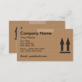 box board business card (Front/Back)