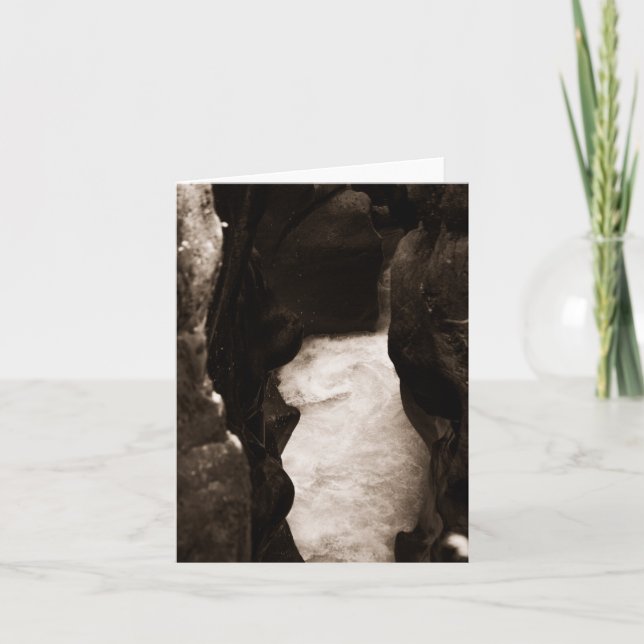Box Canyon Letterpress Thank You Card (Front)