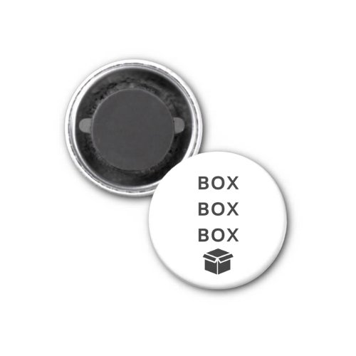 Box f1 funny  T_Shirt Keychain Magnet