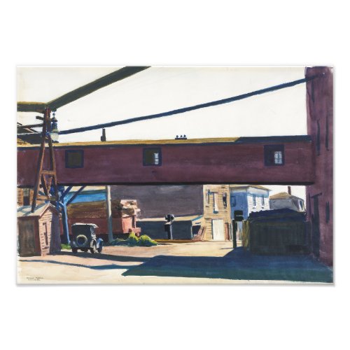 Box Factory Gloucester  Edward Hopper  Photo Print