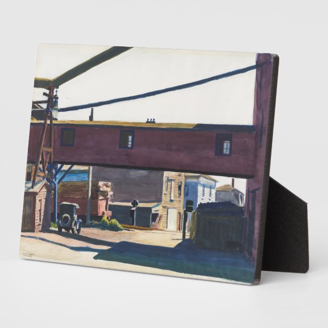 Box Factory, Gloucester | Edward Hopper | Plaque (Side)