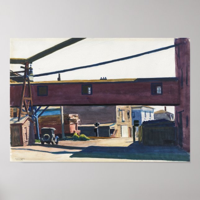 Box Factory, Gloucester | Edward Hopper | Poster (Front)