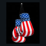 Box Gloves American Flag 4th Of July Boxing  Poster<br><div class="desc">Box Gloves American Flag 4th Of July Boxing</div>