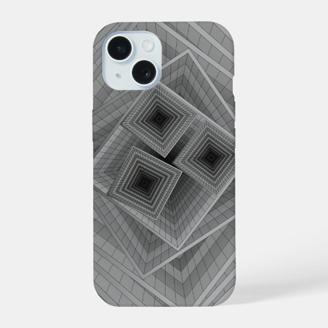 Box in Box Iphone Case (Back)