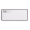 BOX LOGO with YOUR INITIAL/MONOGRAM on GRAY LINEN
