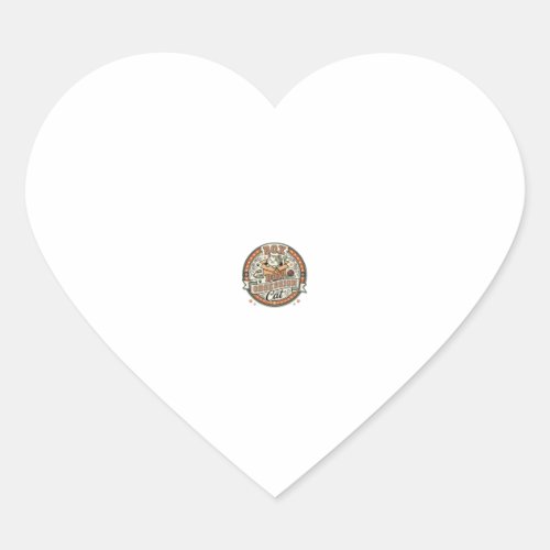 Box Obsession Cat Box Obsession Cat Vintage Vector Heart Sticker