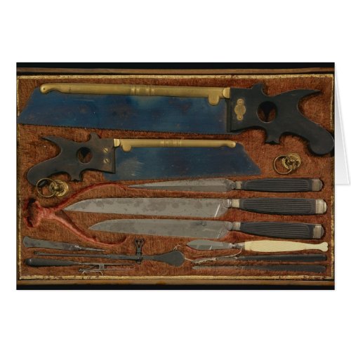 Box of anatomical instruments