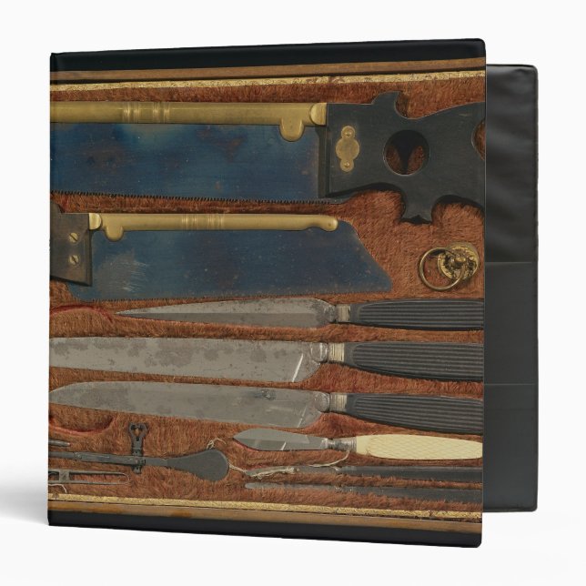 Box of anatomical instruments binder (Front/Inside)