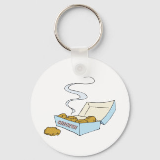box of chicken nuggets keychain