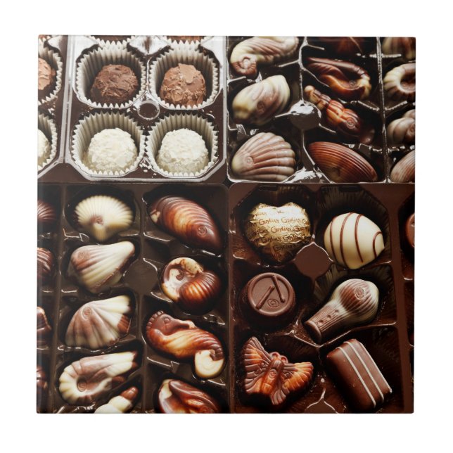 Box of Chocolate Candy Tile (Front)