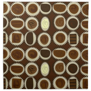 Box of Chocolate Joy Napkin