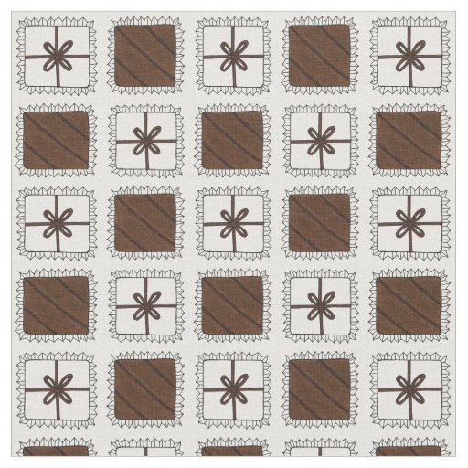 Box of Chocolate Valentine Candy Chocoholic Sweets Fabric