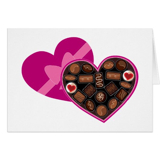 Box of Chocolates Cards (Front Horizontal)