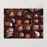 Box of Chocolates, Tempting Chocolate Candy Postcard