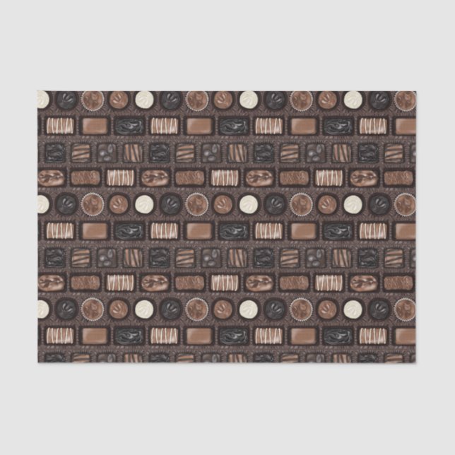 Box of Chocolates Tissue Paper (Front)