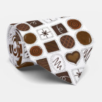 Box of Chocolates Valentine's Day Valentine Tie
