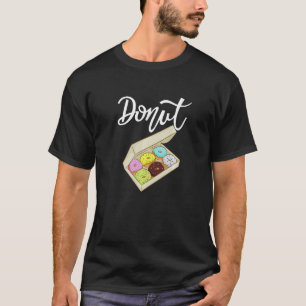 Box of Donut Doughnut Pastry Foods Dessert T-Shirt