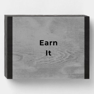 box sign