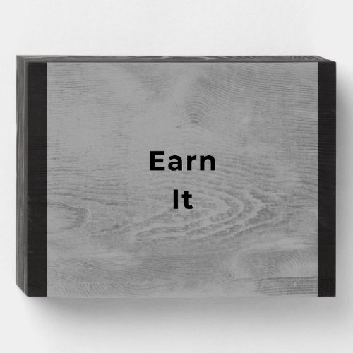 box sign