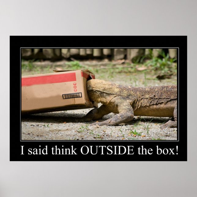 Box Thinking Poster (Front)