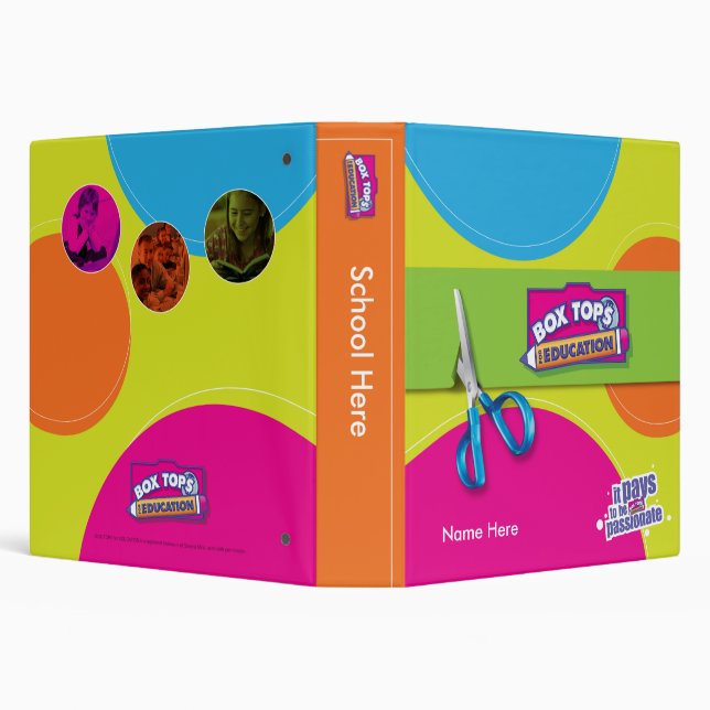 Box Tops for Education Binder (Background)