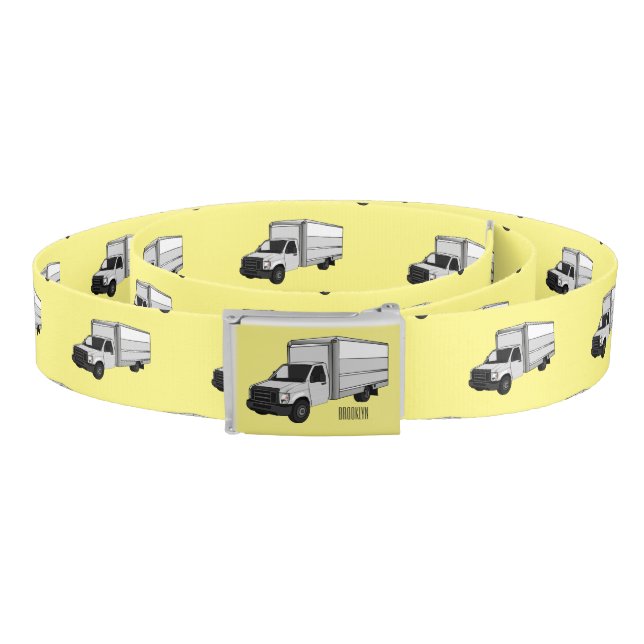 Box truck cartoon illustration belt (Coil)