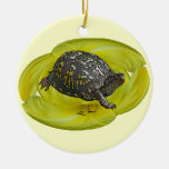 Box Turtle Christmas Ornament