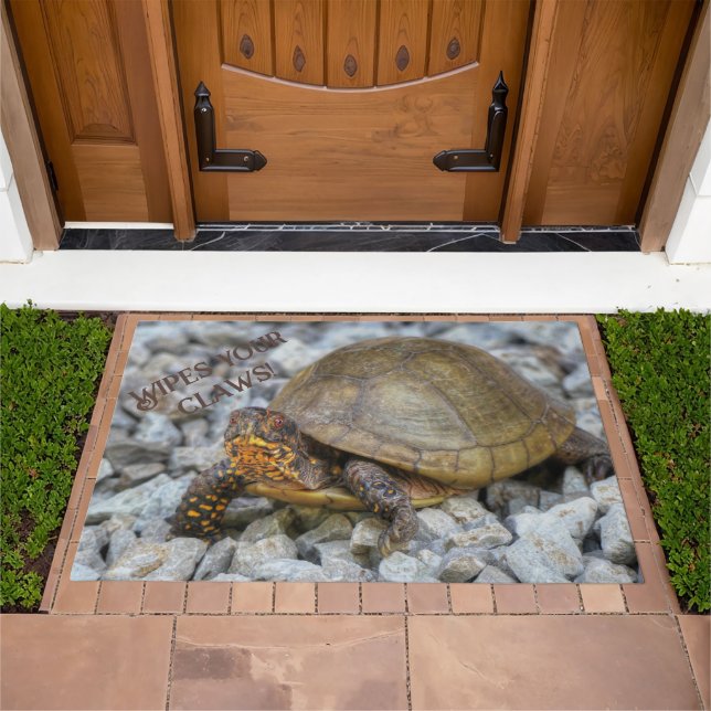 Box Turtle  Doormat (Outdoor)