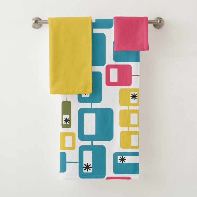 Boxed In  Bath Towel Set (Insitu)