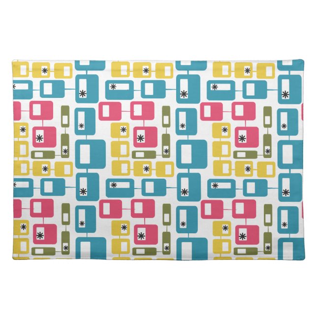 Boxed In  Cloth Placemat (Front)