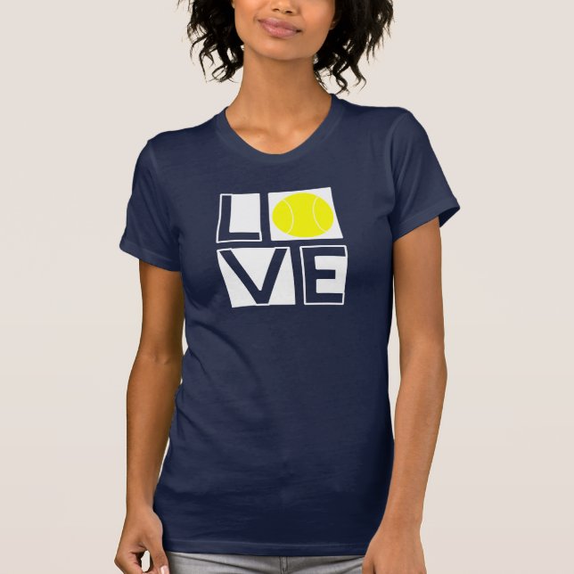 Boxed LOVE Tennis Tee (Front)