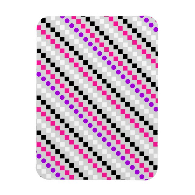 Boxed Stripe 2014 Magnet (Vertical)