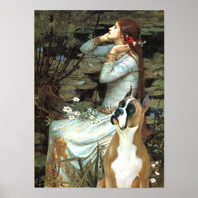 Boxer 1 (cropped ears) - Ophelia Poster (Front)