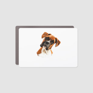 Boxer A Beautiful Boxer Head Tilt Classic T-Shirt Car Magnet