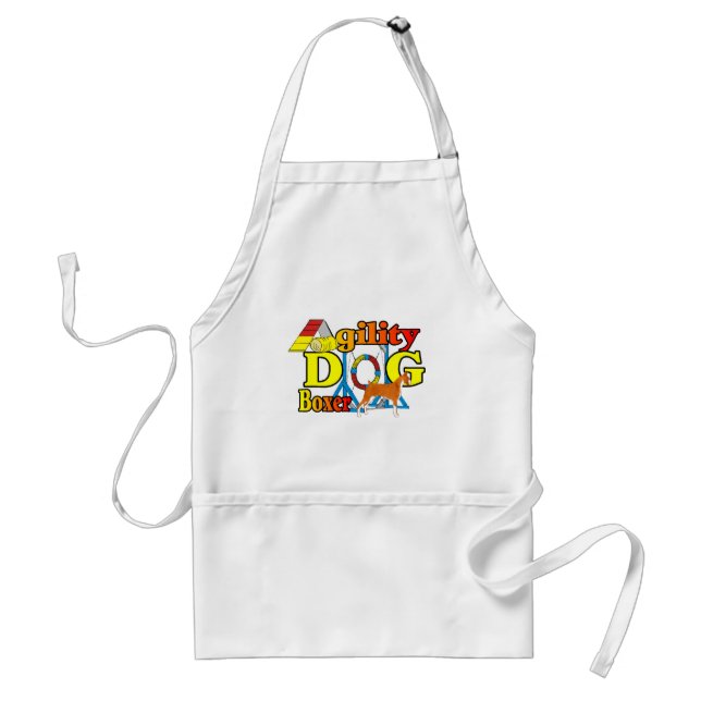 Boxer Agility Adult Apron (Front)