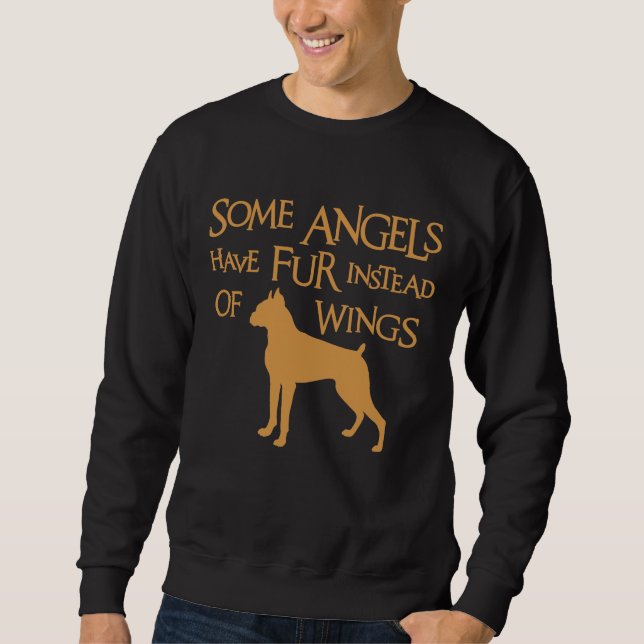 BOXER ANGEL SWEATSHIRT (Front)