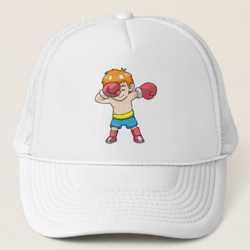 Boxer at Hip Hop Dance Dab Trucker Hat