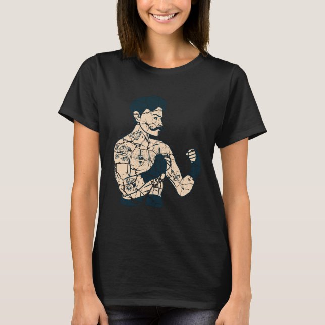 Boxer Athlete Or Boxer T-Shirt (Front)